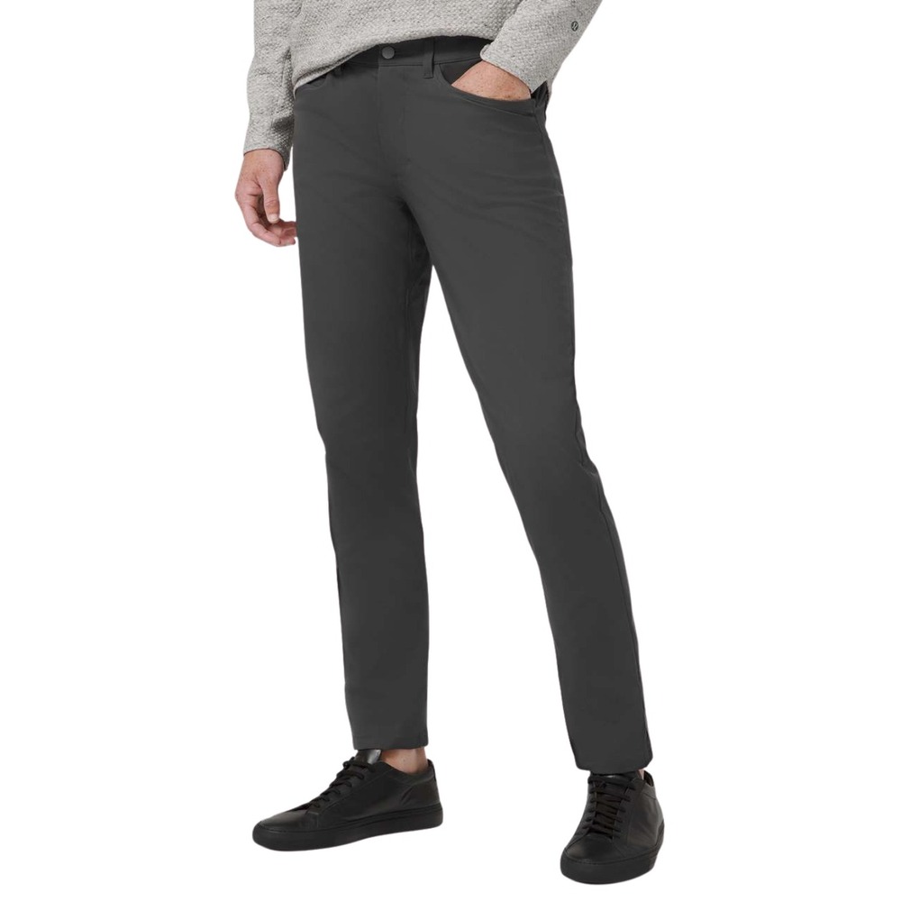 Lululemon Pants Mens 33 Graphite Gray ABC Commuter Athleisure Preppy M5A94S